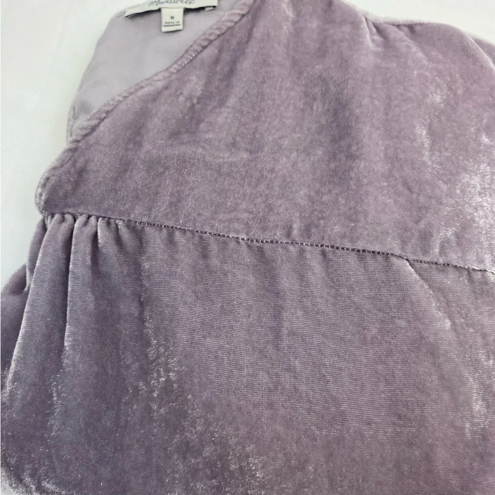 Madewell Velvet Rhyme Top - Picture 8 of 13